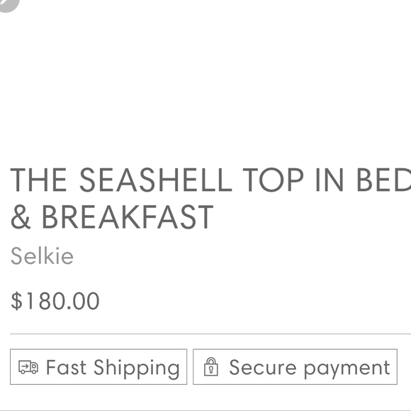 Selkie Seashell Top in Bed & Breakfast - Picture 10 of 12